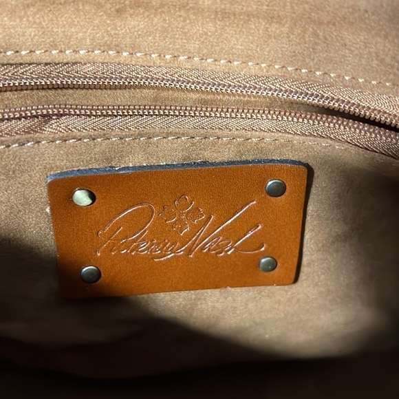 Patricia Nash Bordaux Shoulder Satchel Vintage Vegetable Tanned Leather NWT - Picture 7 of 11